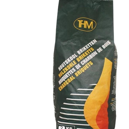 THM Houtskoolbriketten - 2.5 kg