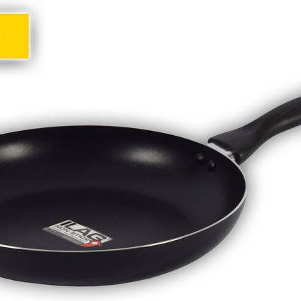 Antiaanbak Hapjespan Set 3 - Diameter van Ø 20, 24, en 28 cm | Zwart 