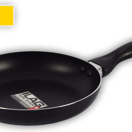Antiaanbak Hapjespan Set 3 - Diameter van Ø 20, 24, en 28 cm | Zwart 