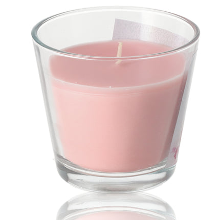 Luxe Geurkaars in Glas - 30 uur Branduren - Rose Geurkaars - Romantische Kaarsen voor Vrouwen & Mannen