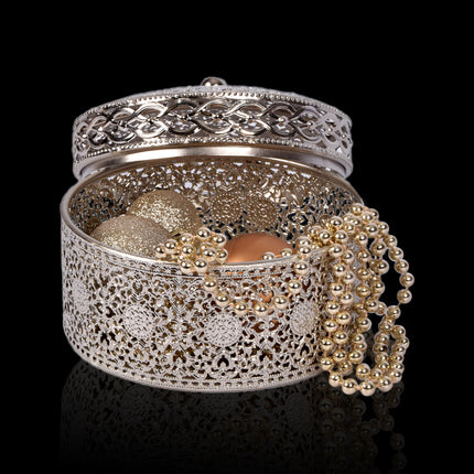 Sieradendoosjes voor Juwelenopslag - Stijlvolle Opbergdoos - 12cm x 14cm x 14cm - voor Ringen, Oorbellen en Meer