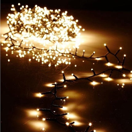 Kerstverlichting warm white/ oud en nieuw verlichting - 240 LED lampjes - 20 meter - voor binnen en buiten - kerst