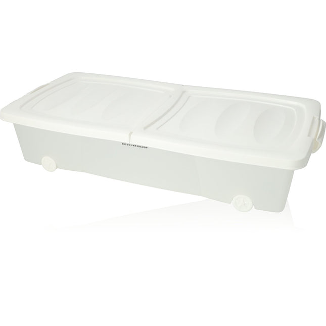 Opbergbox - onderbedbox - Onderbedbox 32 liter wit