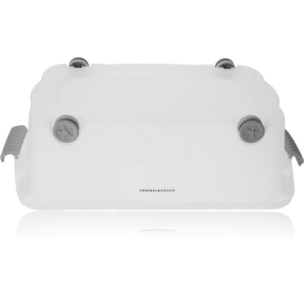Opbergboxen met Wieltjes 24L - Onderbedbox Set van 2 - Druksluiting - Ideaal voor Onder Bed, Huis & Kantoor