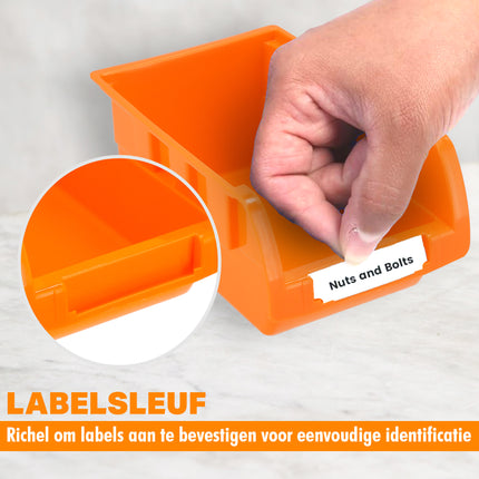 Gereedschapswand Opbergsysteem – 8 Uitschuifbare Lades voor Schuur, Kantoor en Keukenkast – Inclusief Bevestigingsmateriaal
