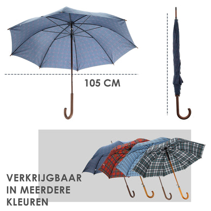 Paraplu-met-Schotse-Ruit 