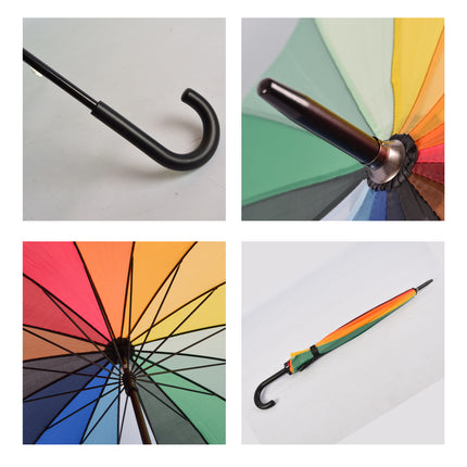 regenboog-paraplu