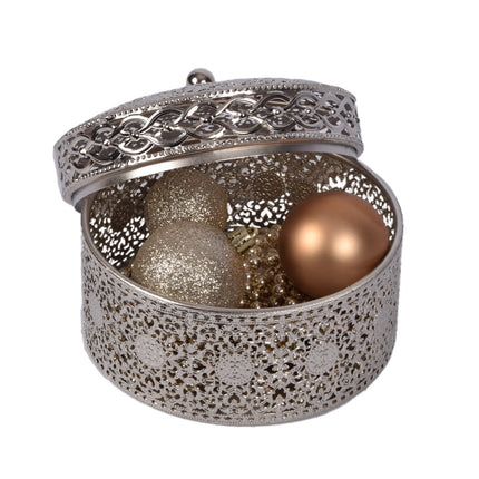 Sieradendoosjes voor Juwelenopslag - Stijlvolle Opbergdoos - 12cm x 14cm x 14cm - voor Ringen, Oorbellen en Meer