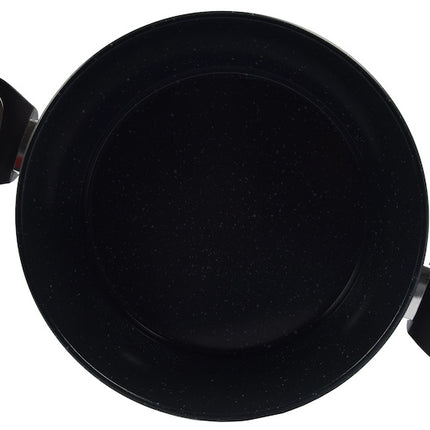 serveerpan - Aroma serveerpan met keramisch coating-  glazen deksel - Ø28cm 