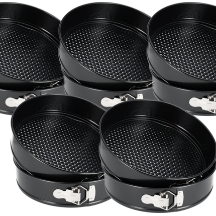 Springvorm Set 28 cm – Non-stick & Lekvrij Metalen Taartvorm – Cheesecake Bakvorm voor Taarten, Quiches & Pizza