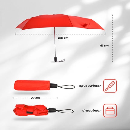 stormparaplu-rood