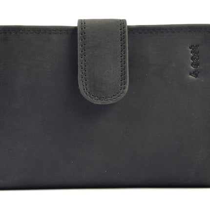 Portemonnee buffelleer - portemonnee met veel pasjes - Portemonnee heren - Portemonnee - Portemonnee kwaliteit - Unisex portemonnee - Zwart