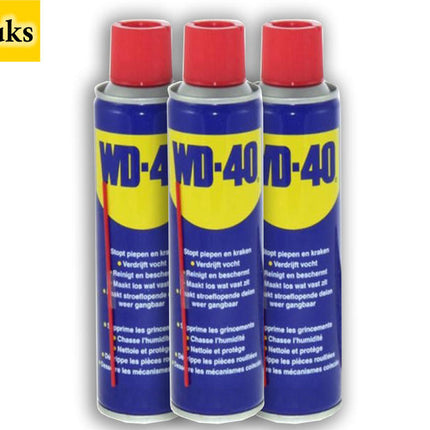 3x WD-40 Multispray van 200 ML, Inhoud 200ML