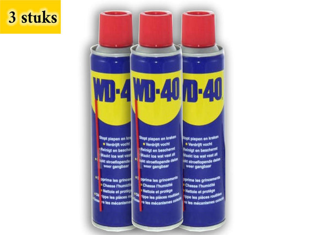 3x WD-40 Multispray van 200 ML, Inhoud 200ML